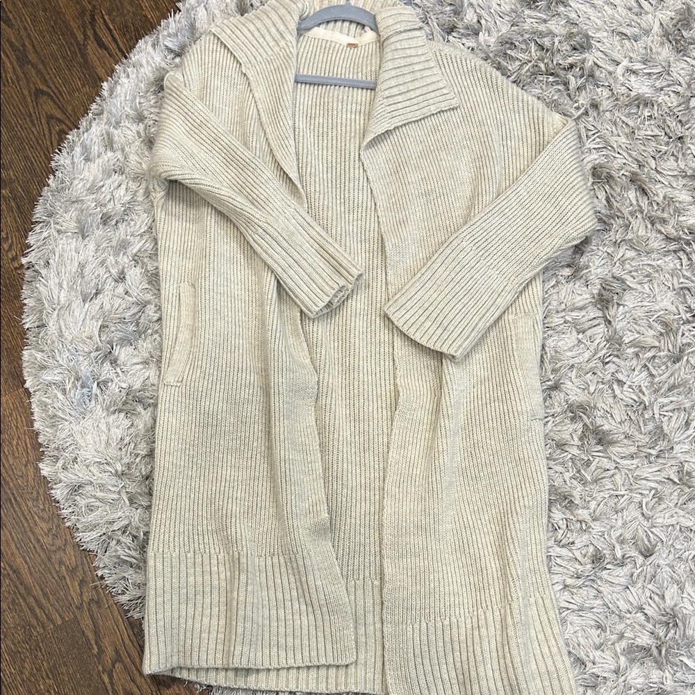 Free People Cozy Cream Knit Women's Sweater